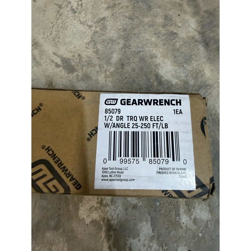 GearWrench opened box